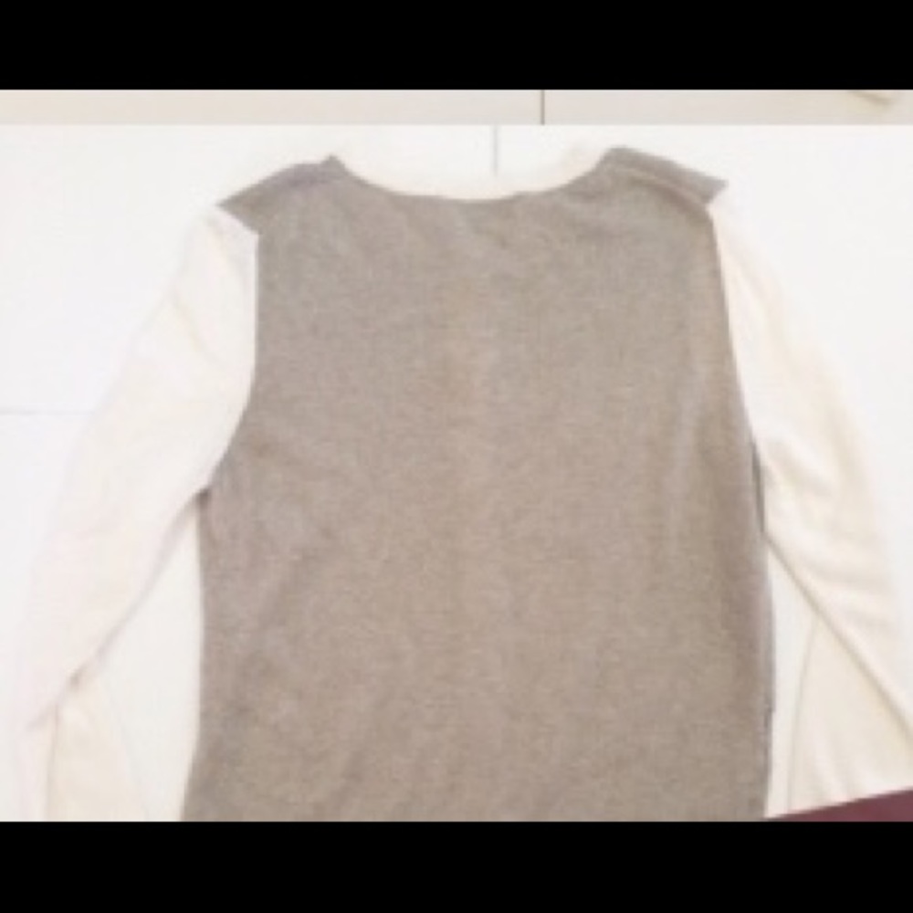 Loft Colorblock Rabbit Hair Blend Cardigan - Picture 4 of 5